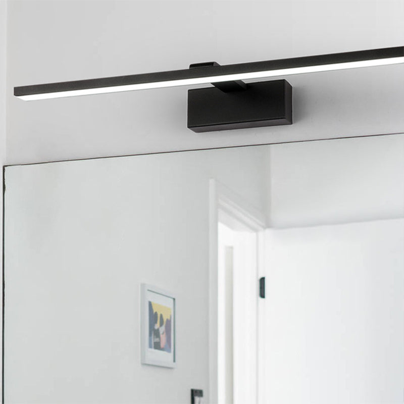 Modern Style Linear Wall Lighting Aluminum Wall Mirror Mounted Light Fixture