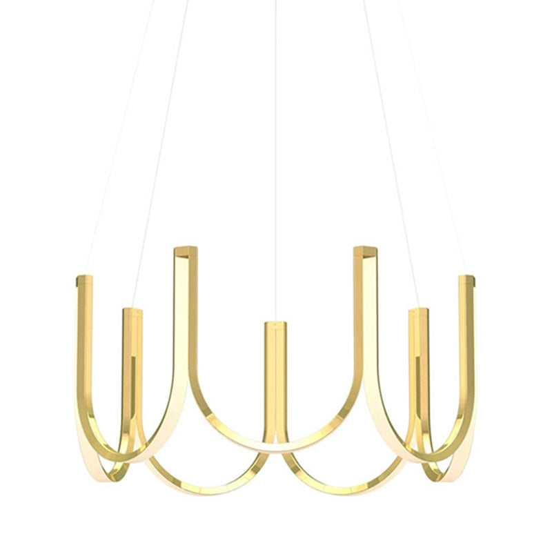 Modern Minimalism Style LED Pendant Chandelier Light Aluminum Chandelier