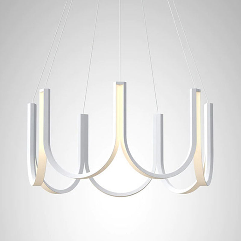 Modern Minimalism Style LED Pendant Chandelier Light Aluminum Chandelier