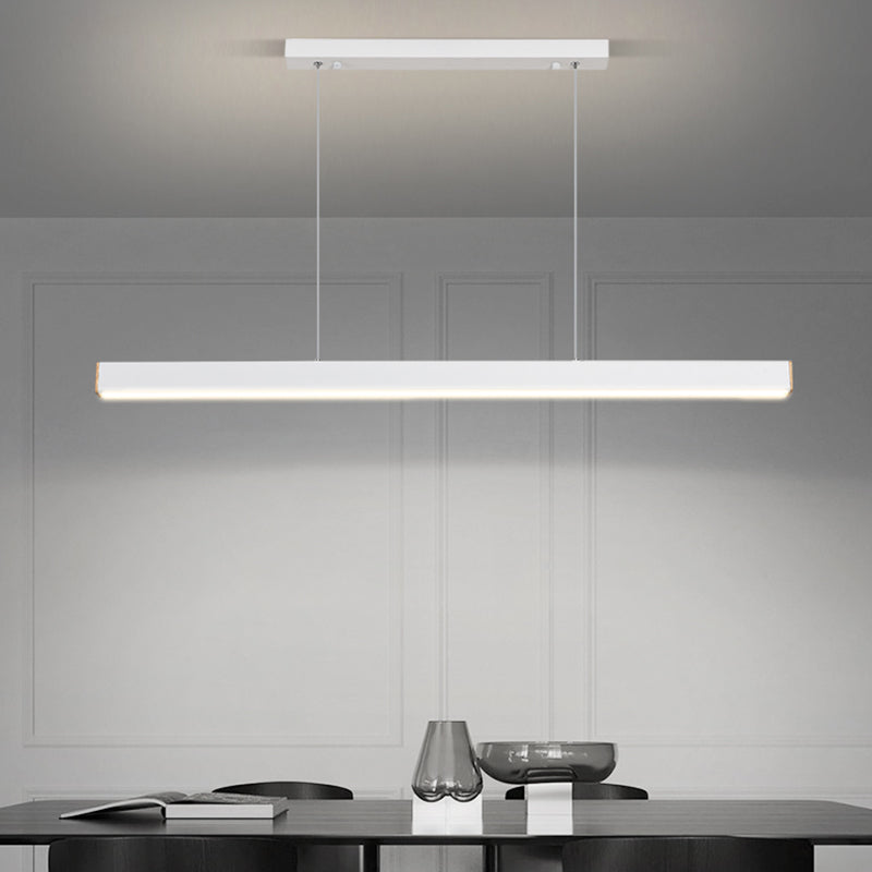 LED Island Lamp Nordic Modern Style Aluminum Dining Room Pendant Light