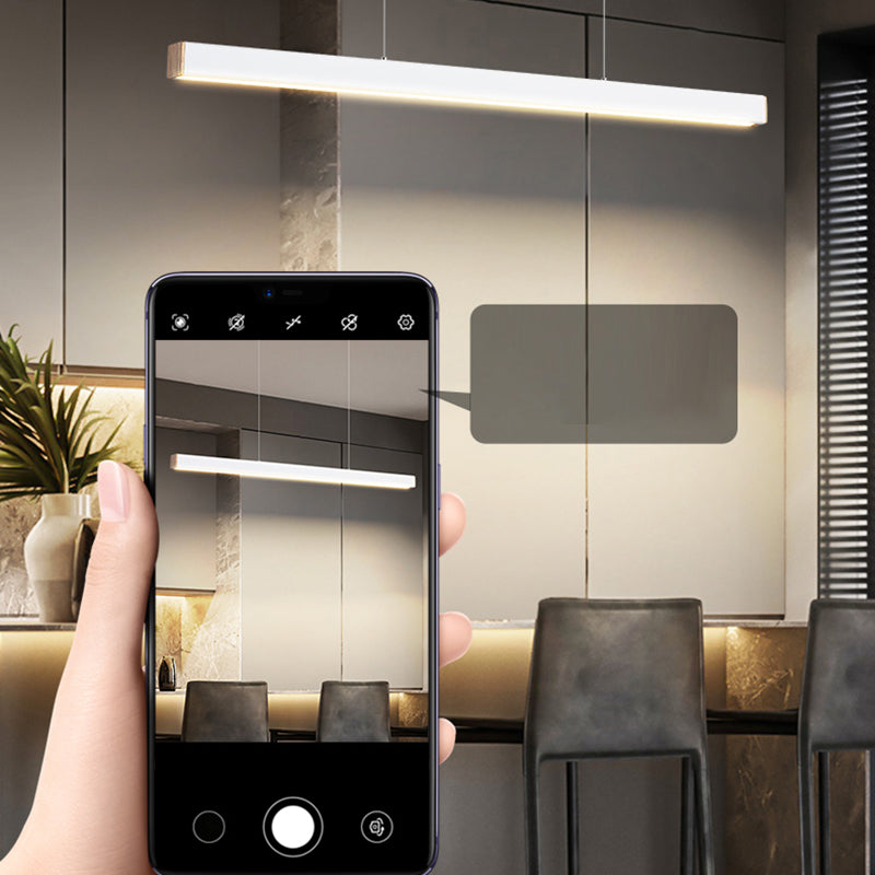 LED Island Lamp Noordige moderne stijl aluminium eetkamer hanglampje