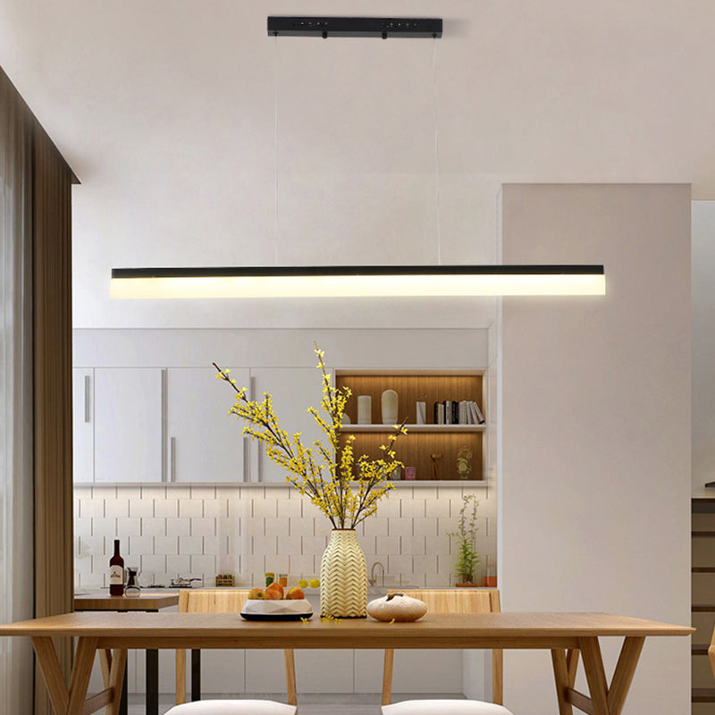LED Island Lamp Fixture Nordic Modern Style Dining Room Office Pendant Light