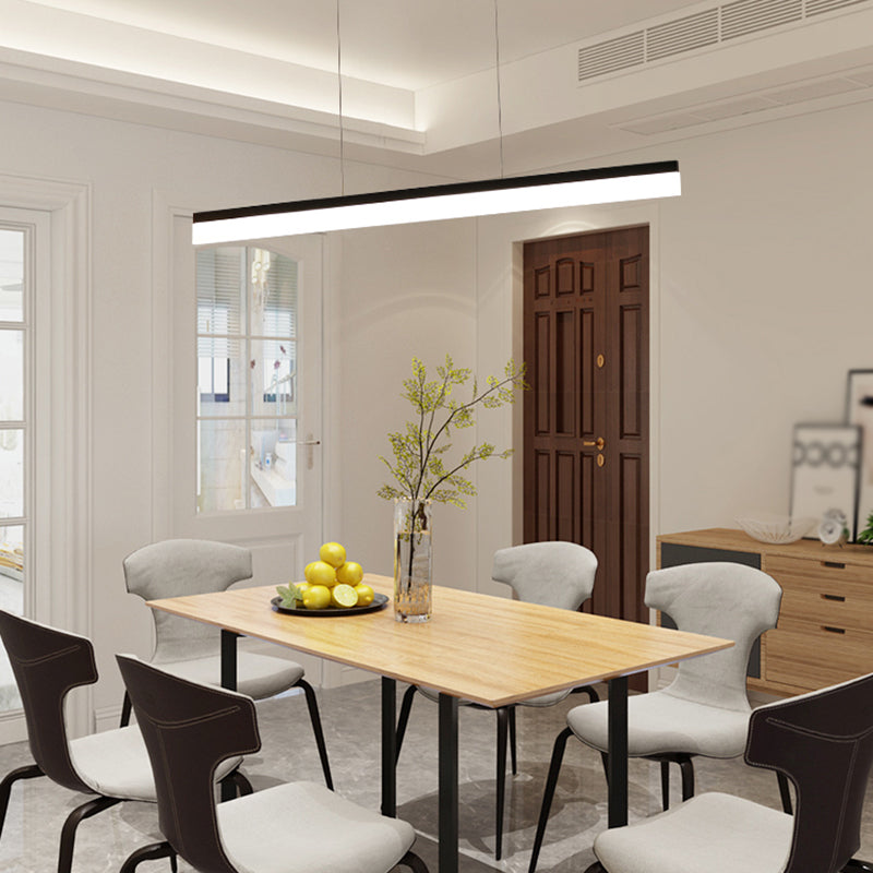 LED Island Lamp Fixture Nordic Modern Style Dining Room Office Pendant Light