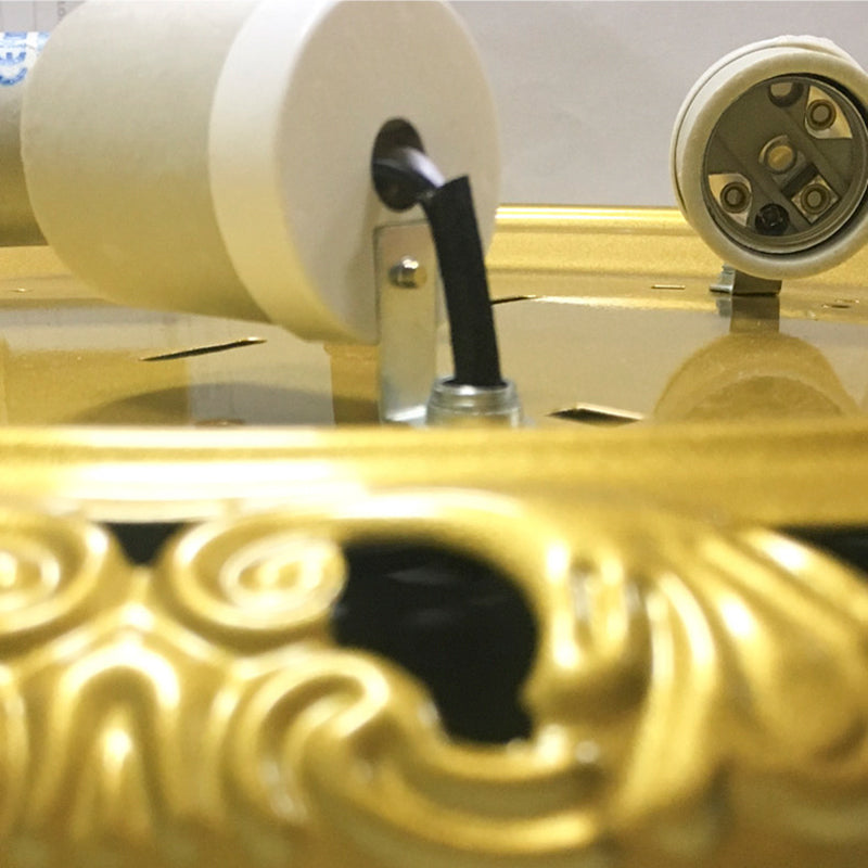 Minimalismo tradizionale lampada da soffitto con paralume in vetro, luce da incasso per salotto