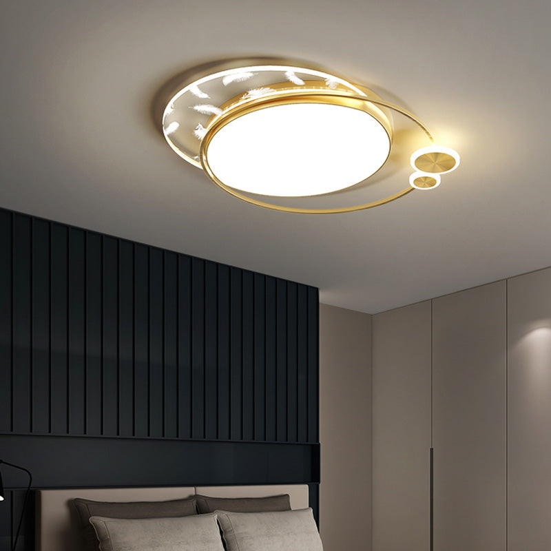 Moderne inbouwlamp ronde LED-plafondlamp voor woonkamer eetkamer