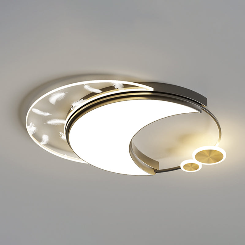 Moderne inbouwlamp ronde LED-plafondlamp voor woonkamer eetkamer