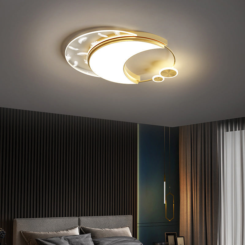 Moderne inbouwlamp ronde LED-plafondlamp voor woonkamer eetkamer