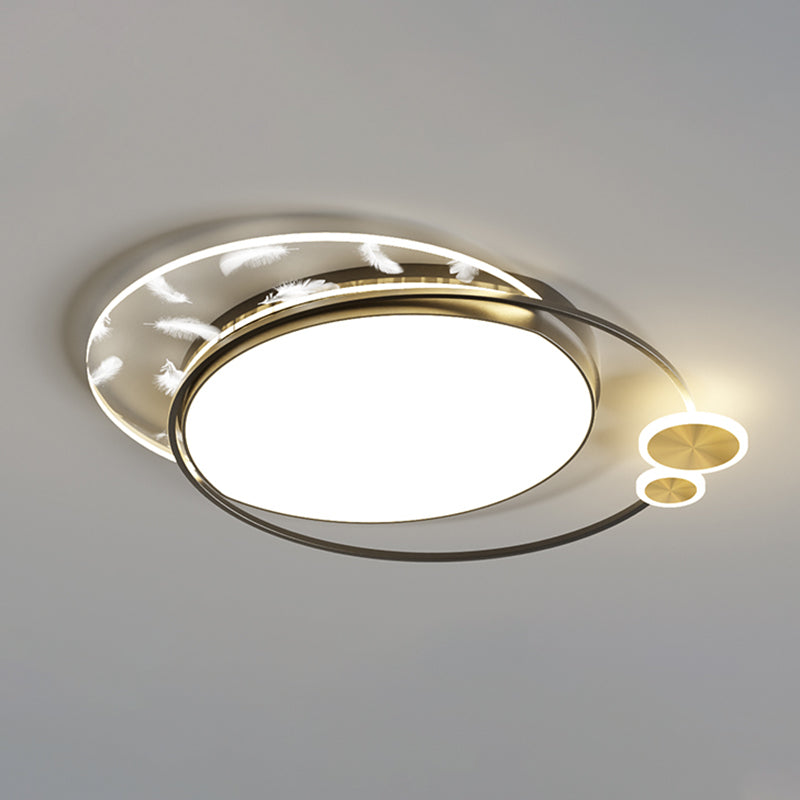 Moderne inbouwlamp ronde LED-plafondlamp voor woonkamer eetkamer