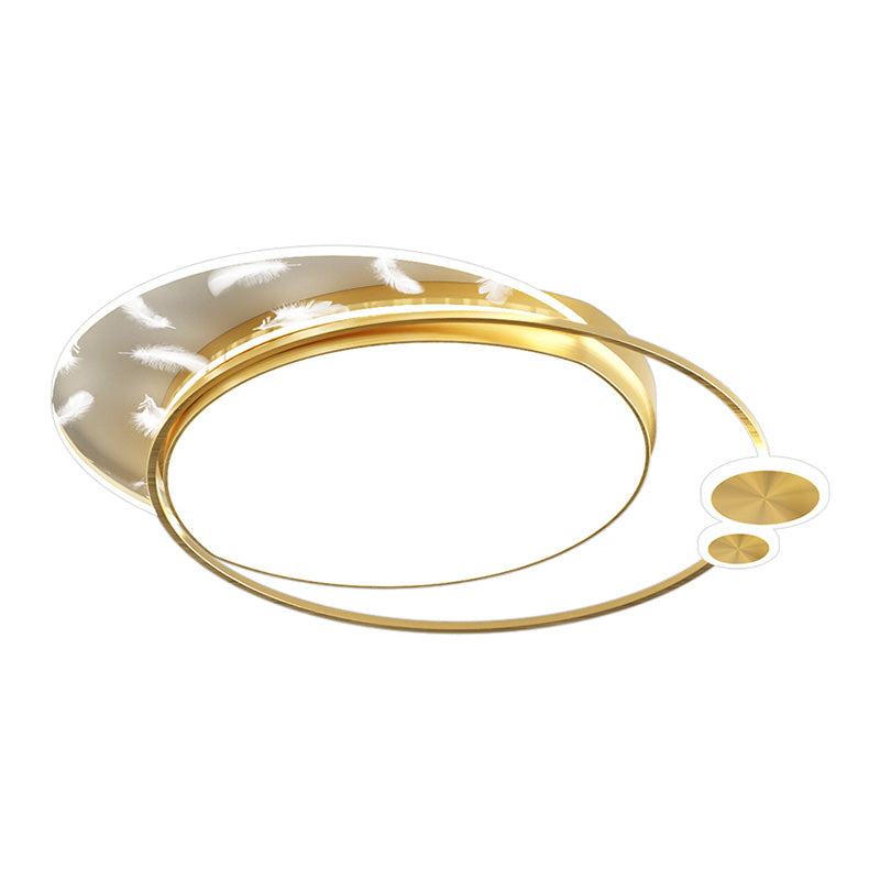 Moderne inbouwlamp ronde LED-plafondlamp voor woonkamer eetkamer