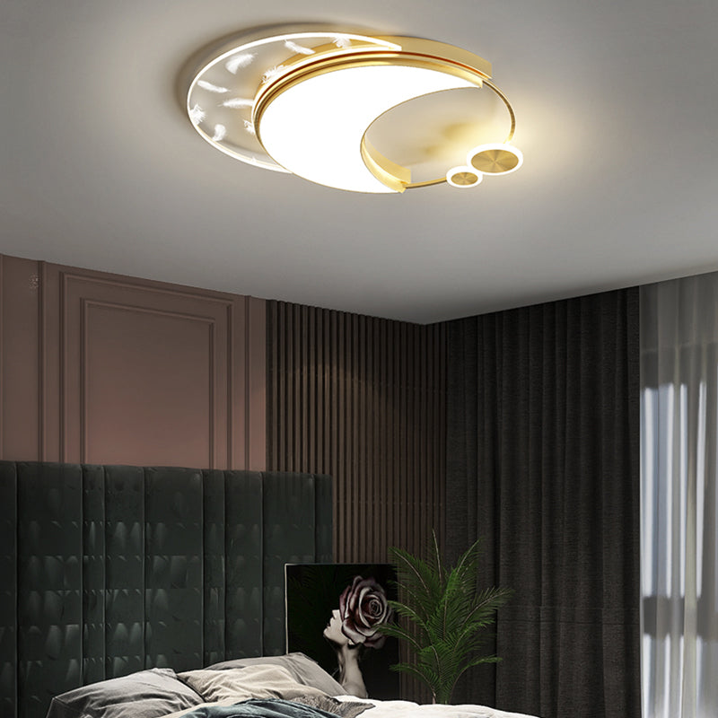 Moderne inbouwlamp ronde LED-plafondlamp voor woonkamer eetkamer