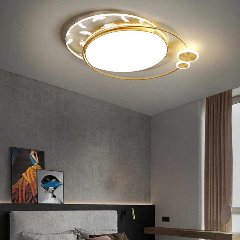 Moderne inbouwlamp ronde LED-plafondlamp voor woonkamer eetkamer