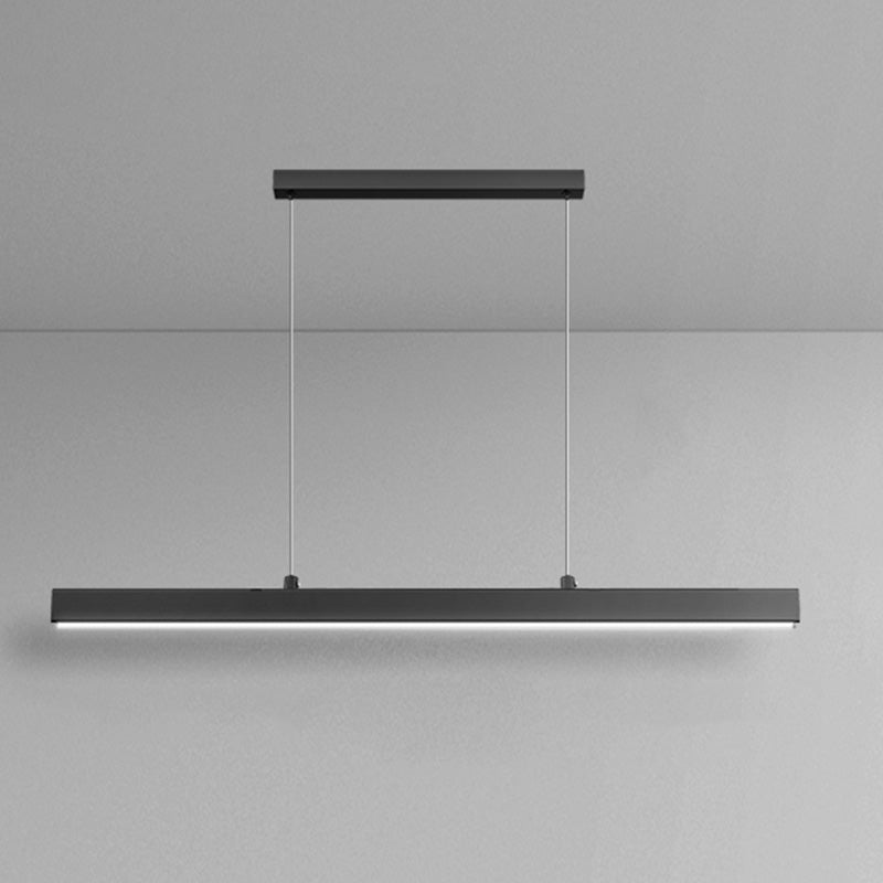 Modern Simple Style Island Lamp LED Aluminum Dining Room Pendant Light