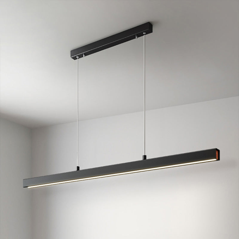 Modern Simple Style Island Lamp LED Aluminum Dining Room Pendant Light