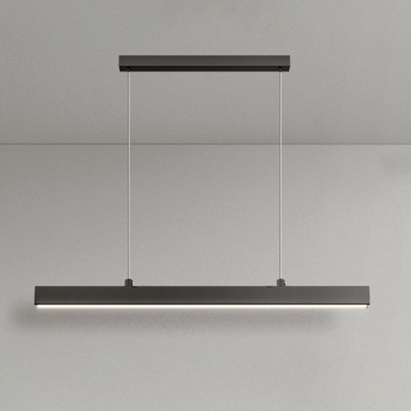 Modern Simple Style Island Lamp LED Aluminum Dining Room Pendant Light