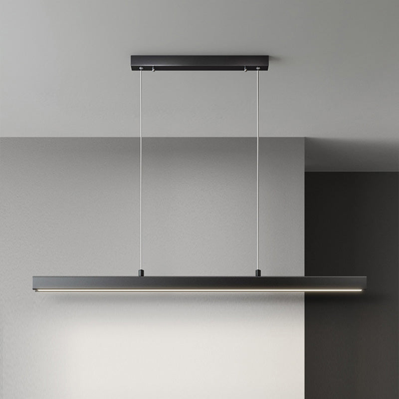 Modern Simple Style Island Lamp LED Aluminum Dining Room Pendant Light