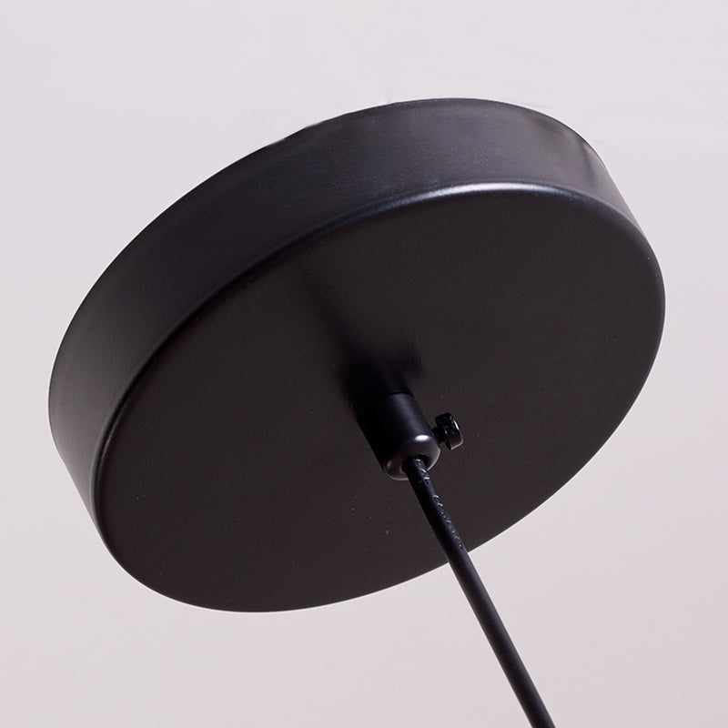 1-licht houten hangende lamp naar beneden verlichting eenvoudige kegelvorm hanger verlichtingsarmatuur