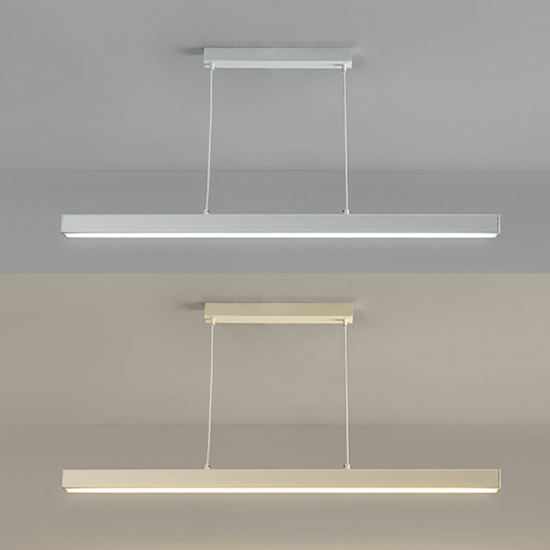 LED simple île lampe de style moderne de style moderne