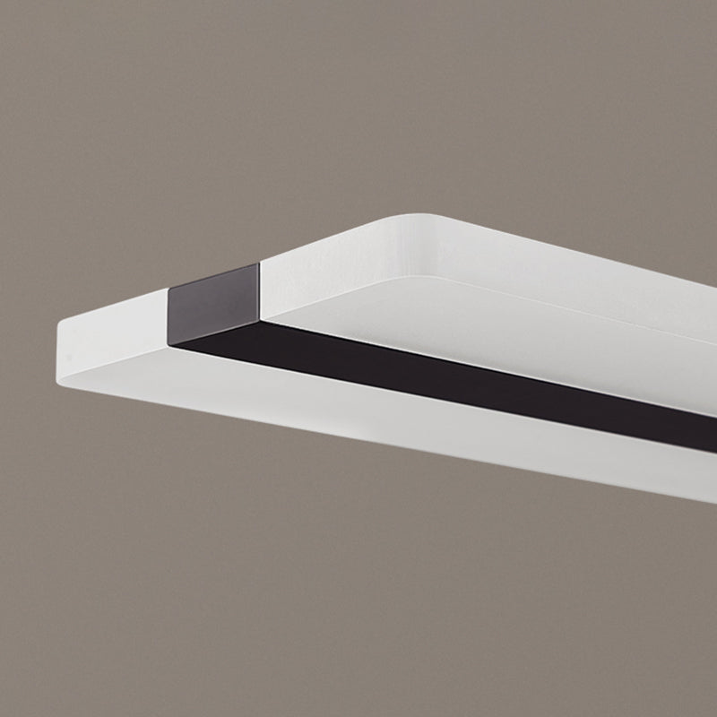 LED Simple Island Lamp Moderner Rechteck -Anhängerleuchte für Esszimmer