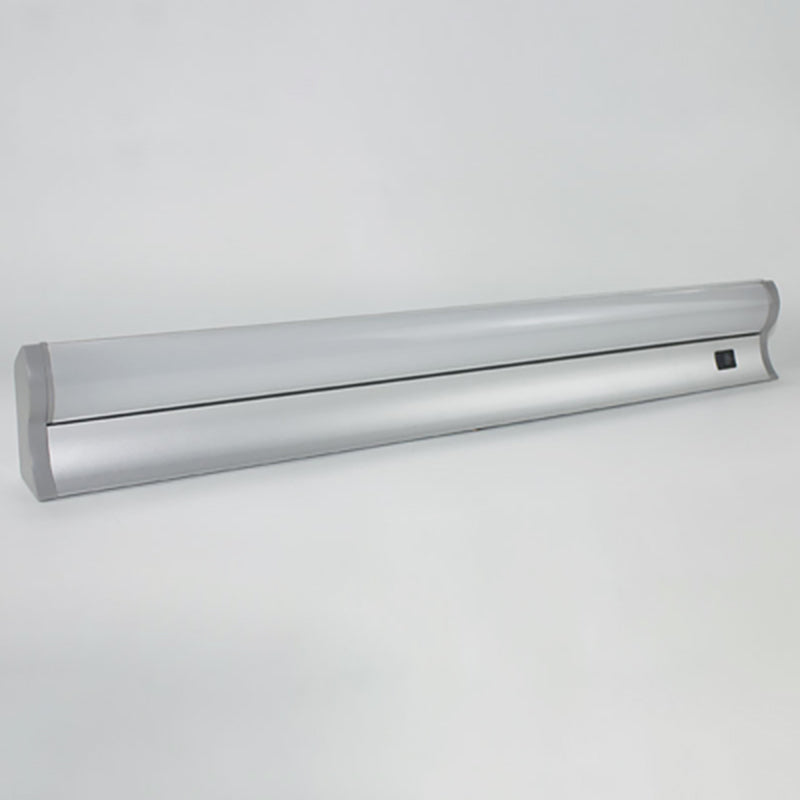 Modern Straight Mirror Light Waterproof Aluminum 1 Light Wall Sconce for Bathroom