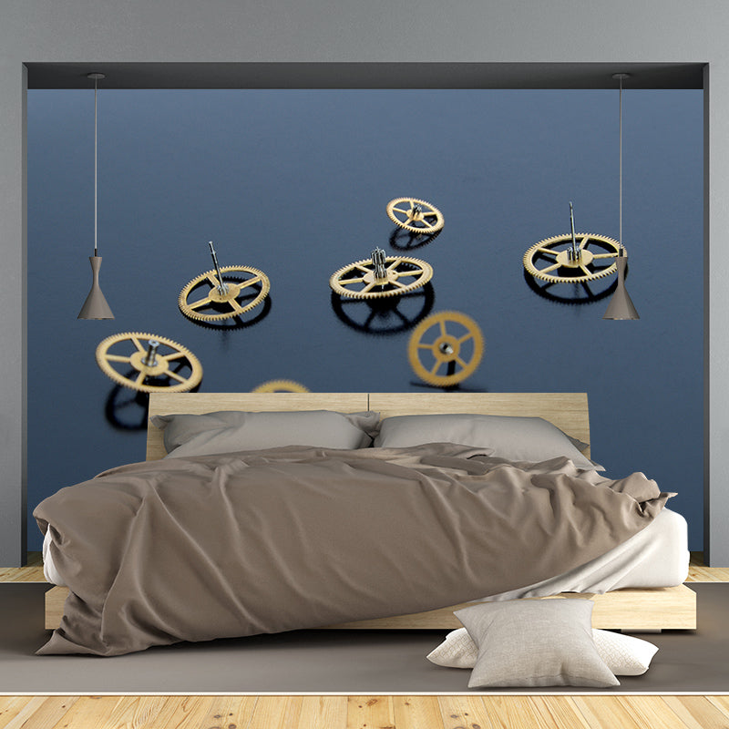 Coherer Industrial Style Stain Resistant Wall Decor for Living Room Bedroom, Made to Measure