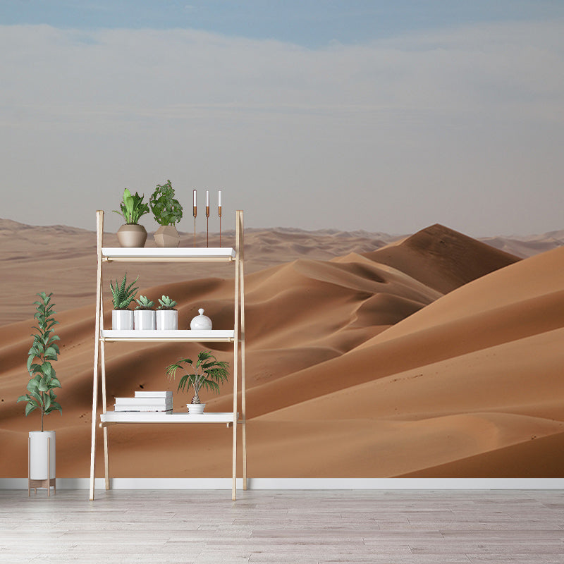 Sand Desert Mural Wallpaper for Sleeping Room Wall Decor, Made to Measure