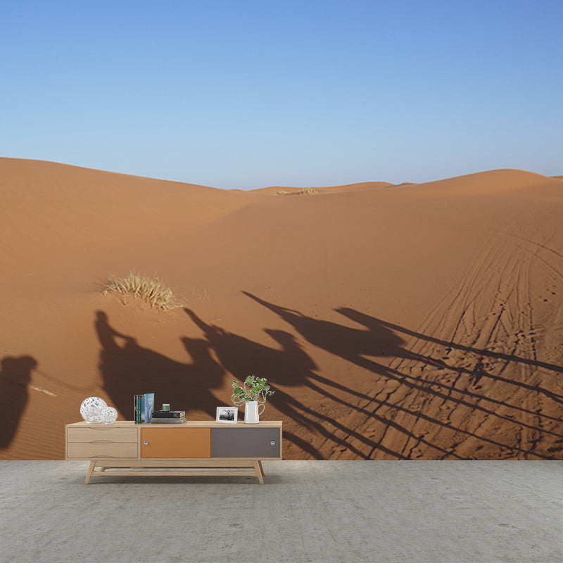 Sand Desert Mural Wallpaper for Sleeping Room Wall Decor, Made to Measure