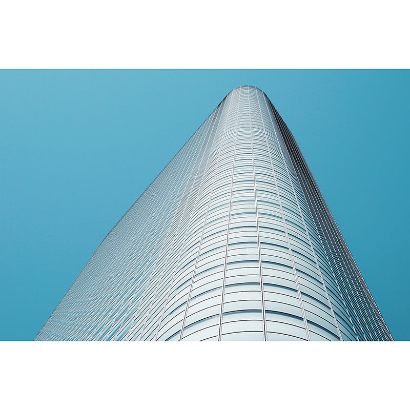 City Building Wall Murals Contemporary Photography Style Wall Art for Bedroom