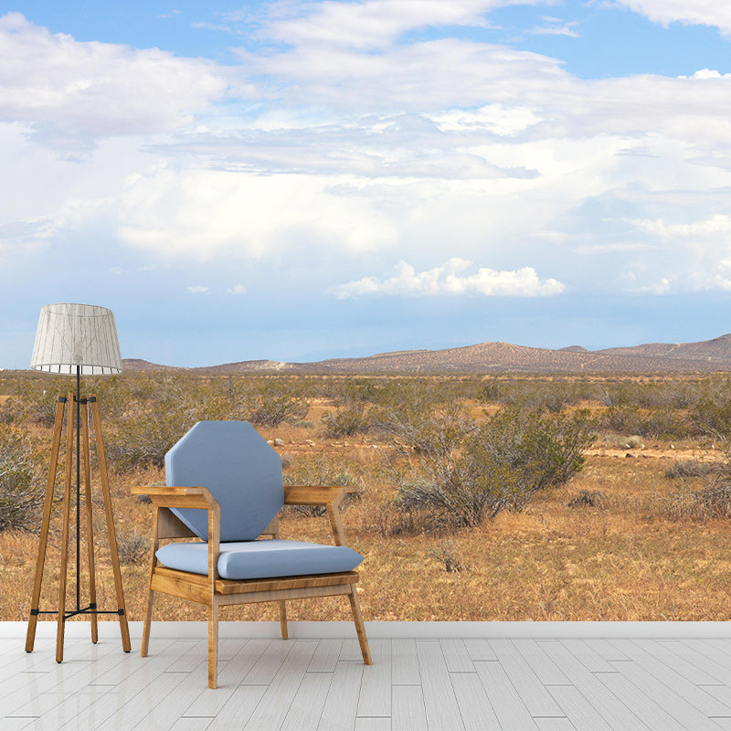 Horizontal Photography Desert Mural Environment Friendly Wallpaper for Wall Decor