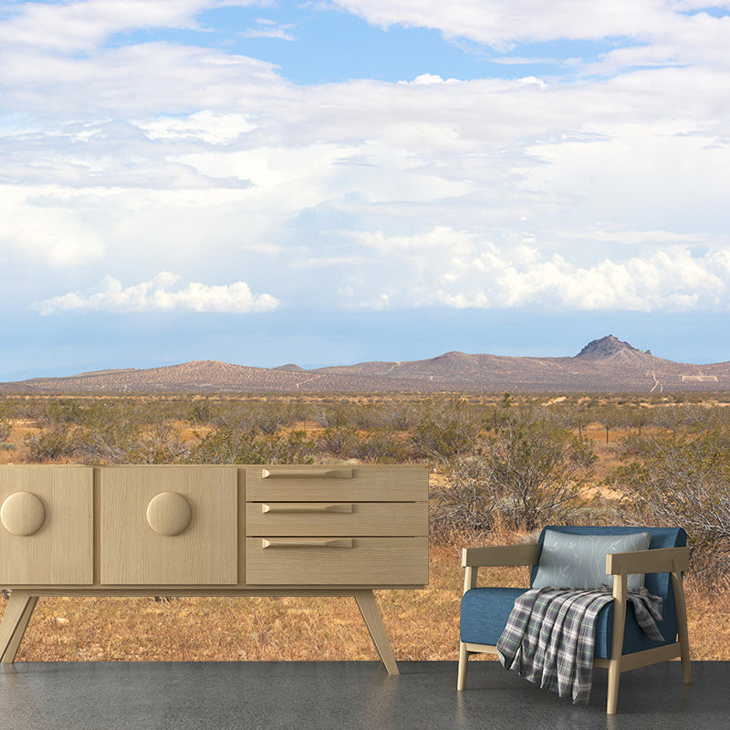 Horizontal Photography Desert Mural Environment Friendly Wallpaper for Wall Decor