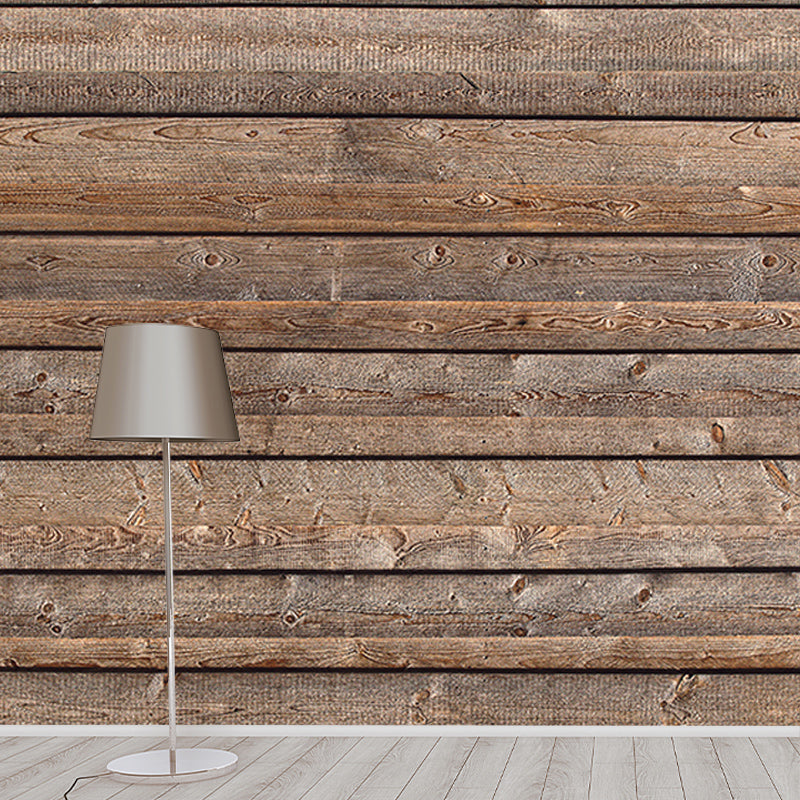 Wood Grain Mural Whole Wall Covering for Sitting Room, Personalized Size Available
