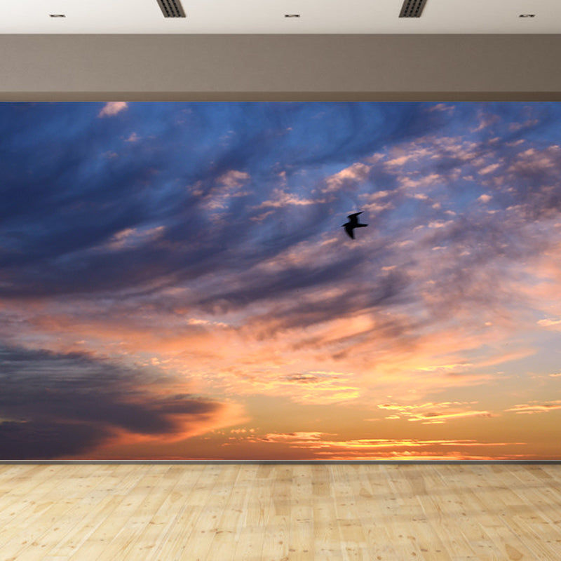 Cloud and Sky Mural Decal Modern Stain Proof Bedroom Wall Decor, Made to Measure