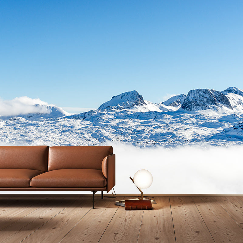 Home Decor Mountain Mural Decal Customized Contemporary Wall Covering for Kitchen