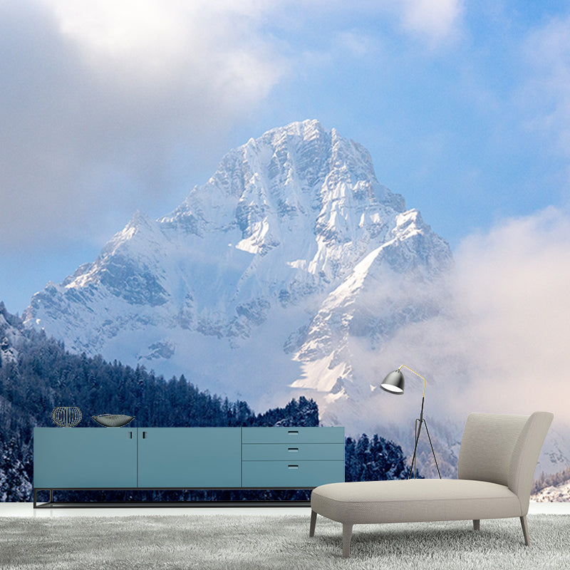 Home Decor Mountain Mural Decal Customized Contemporary Wall Covering for Kitchen