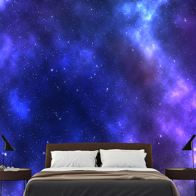 Outer Space Home Decor Mural Decal Customized Contemporary Wall Covering for Kitchen