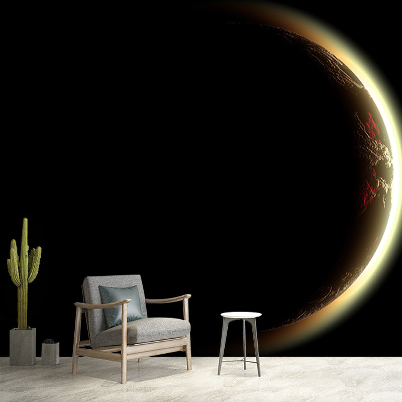 Outer Space Home Decor Mural Decal Customized Contemporary Wall Covering for Kitchen