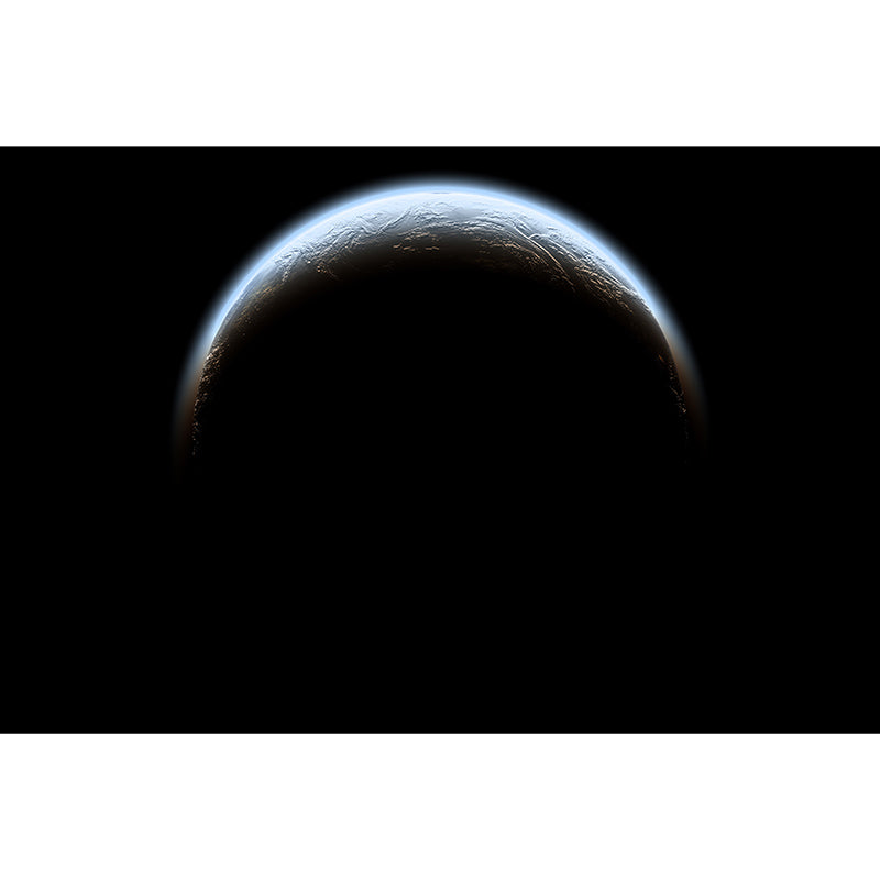 Outer Space Home Decor Mural Decal Customized Contemporary Wall Covering for Kitchen