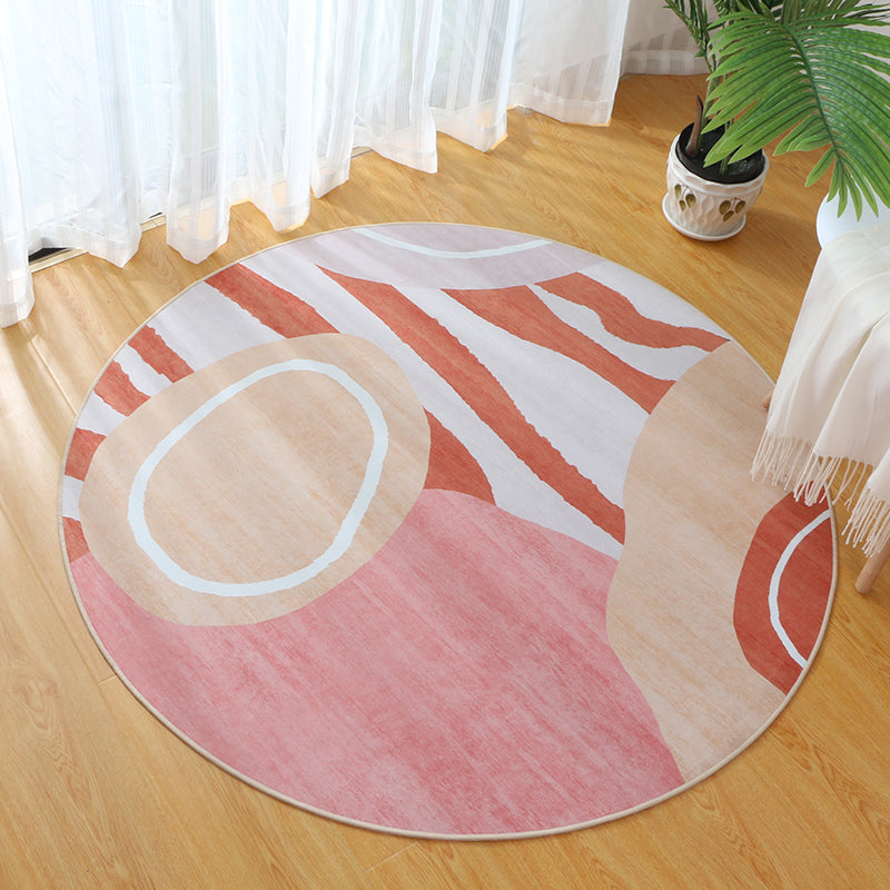 Goud modern tapijt mengen abstract grafisch tapijt wasbaar tapijt voor woonkamer