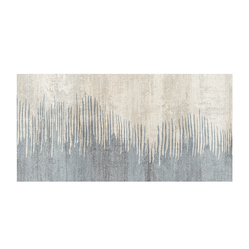 Grijs modern tapijtblending abstract streep binnen tapijt wasbaar tapijt voor woonkamer