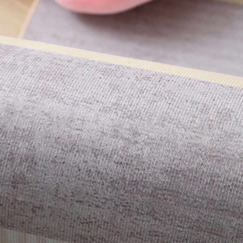 Grijs modern tapijtblending abstract streep binnen tapijt wasbaar tapijt voor woonkamer