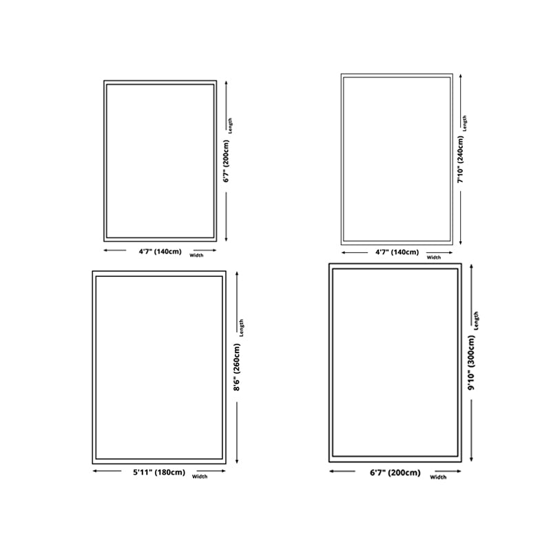 Orange Powder Modern Carpet PVC Striped Carpet Washable Carpet for Living Room