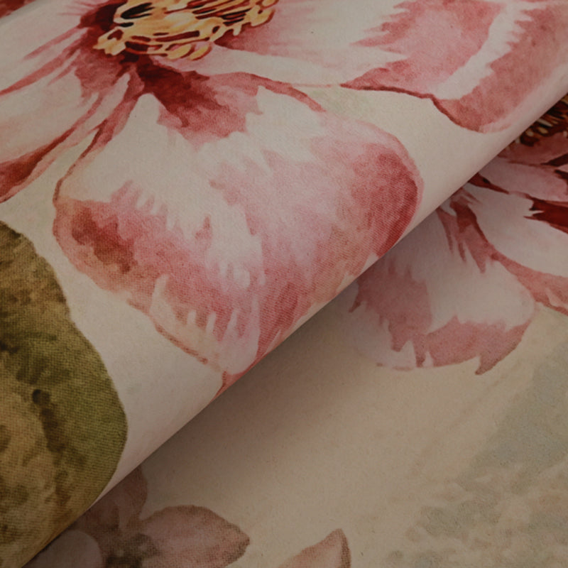 Moderne bloemen bedrukt tapijt polyester indoor tapijt vlek resistent vloerkleed voor woningdecoratie