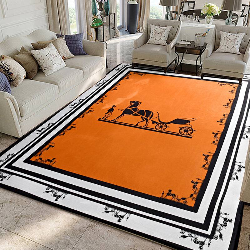 Minimalistisch gebied Tapijt Leisure Polyester Tapijt Wasbaar binnen Tapijt voor woningdecoratie