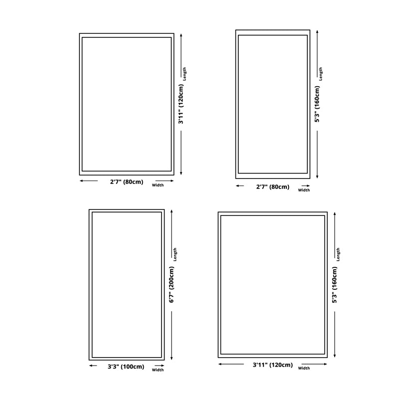 Modern Area Tapijt Leisure Binnen Truug Polyester Stain Resistant Area Teken voor woonkamer