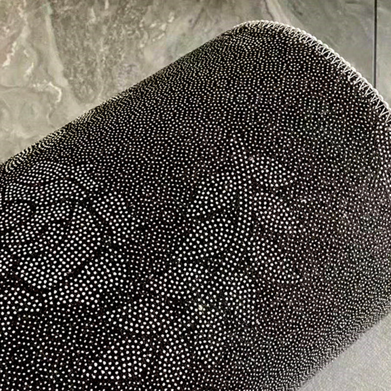 Gorgeous Living Room Carpet Trendy Gray Polyester Area Rug Indoor Rug with Non-Slip Backing