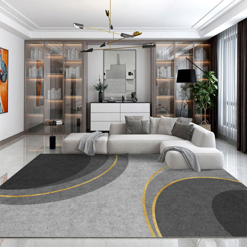 Modern tapijt Prachtig contrastpaneel indoor tapijten polyester vlekbestendig gebied tapijt voor woonkamer