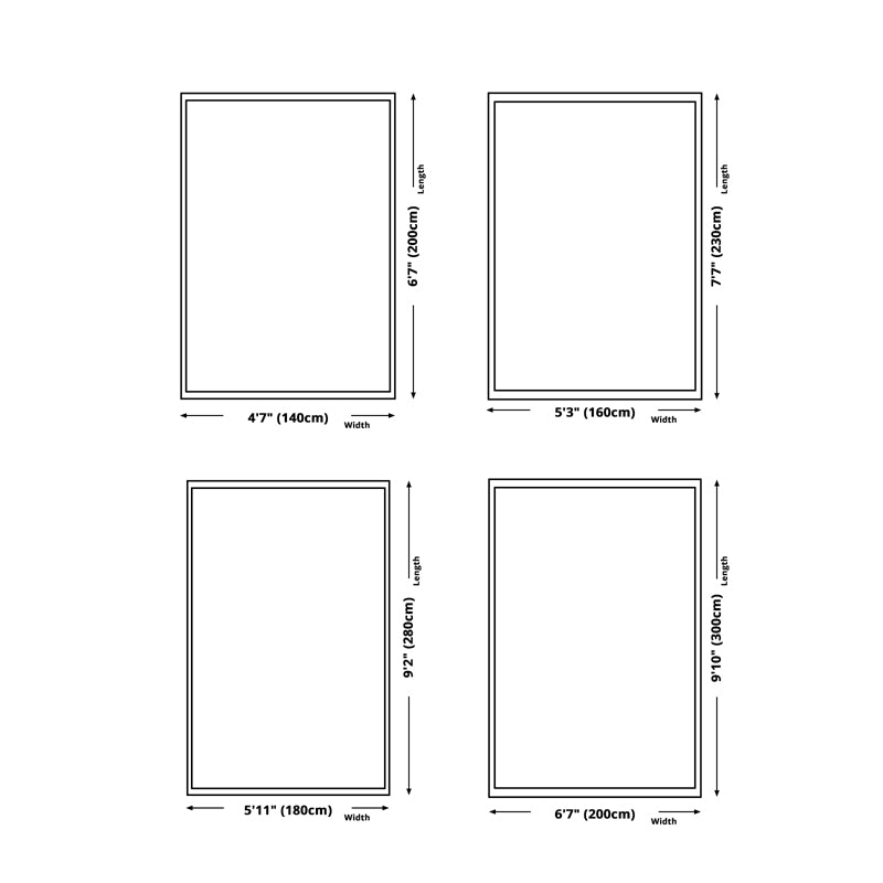 Green Animal Pattern Area Rug Modern Polyester Area Carpet Stain Resistant Rug for Home Decor