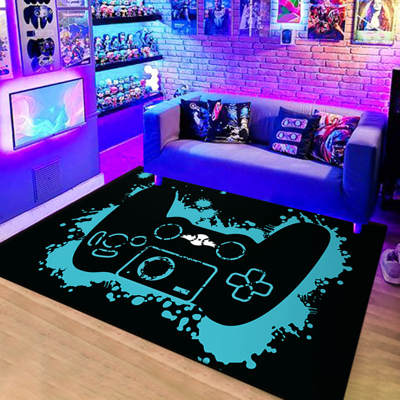 Creatief gebied Tapijt Modern Game Theme Tapijt Polyester Gebied Tapijt met niet-slip steun