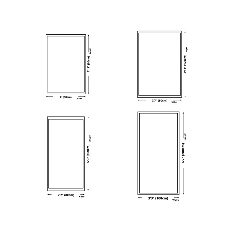 Tapis de motif de fleurs traditionnel Polyester tapis d'intérieur non glissant la zone de support pour le salon