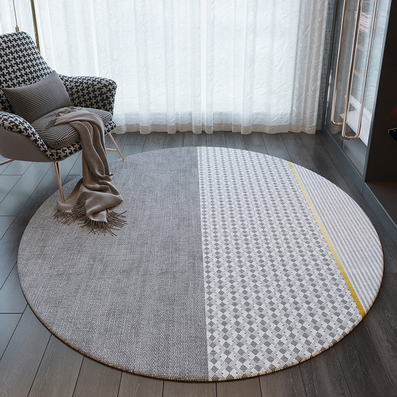 Grijze tape tapijt prachtige binnen tapijt polyester vlek resistent gebied tapijt voor woonkamer