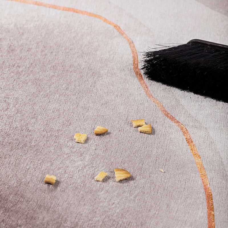 Grijze tape tapijt prachtige binnen tapijt polyester vlek resistent gebied tapijt voor woonkamer